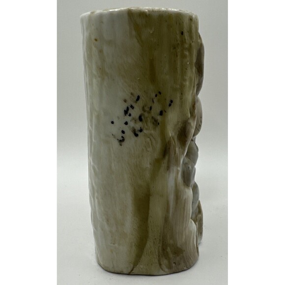 Vintage Made In Japan Planter Boy And Squirrel In A Tree - Picture 5 of 6